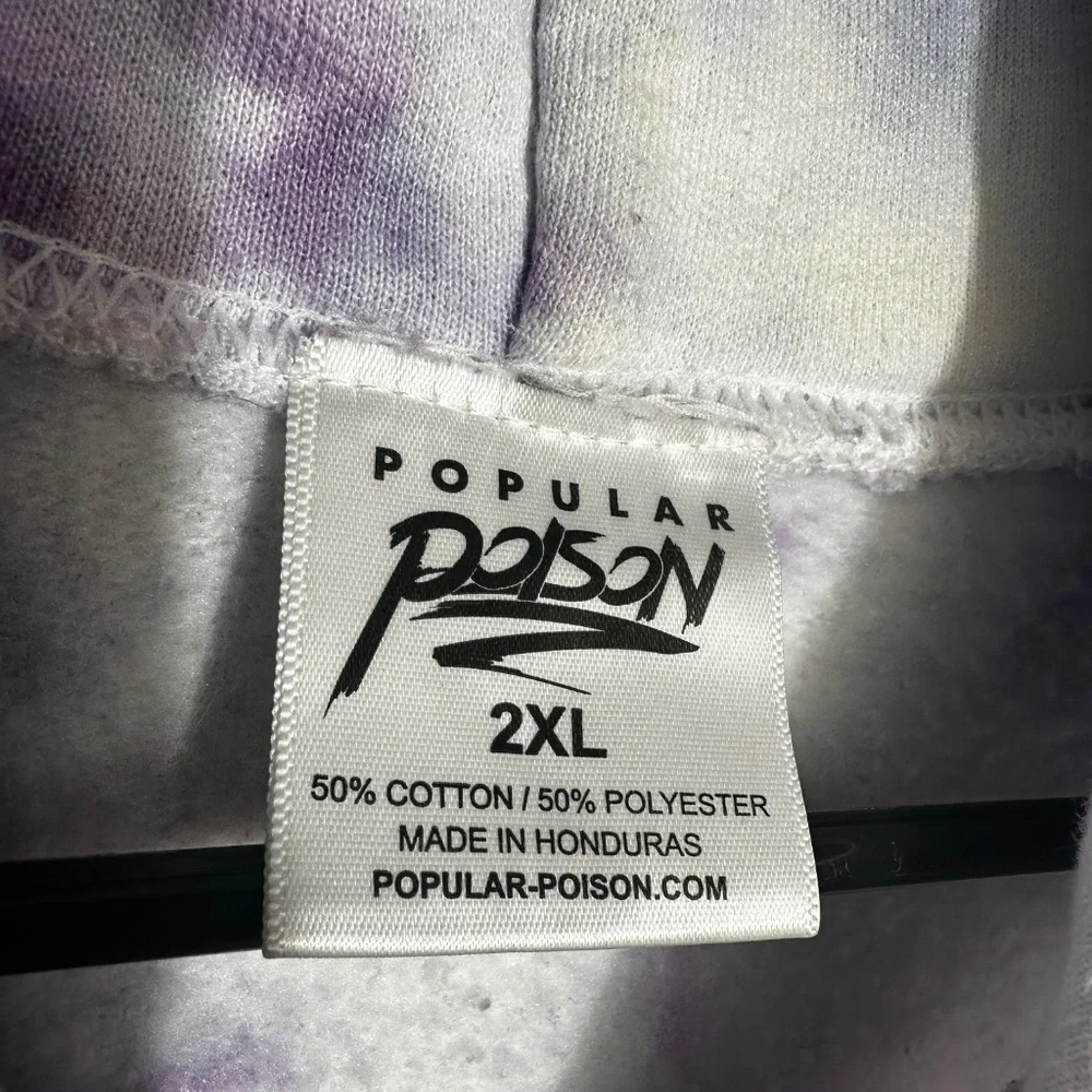 Popular Poison Legendary Mt. Fuji Tie-Dye Hoodie Purple White 2XL Japan Streetwe - Picture 3 of 9